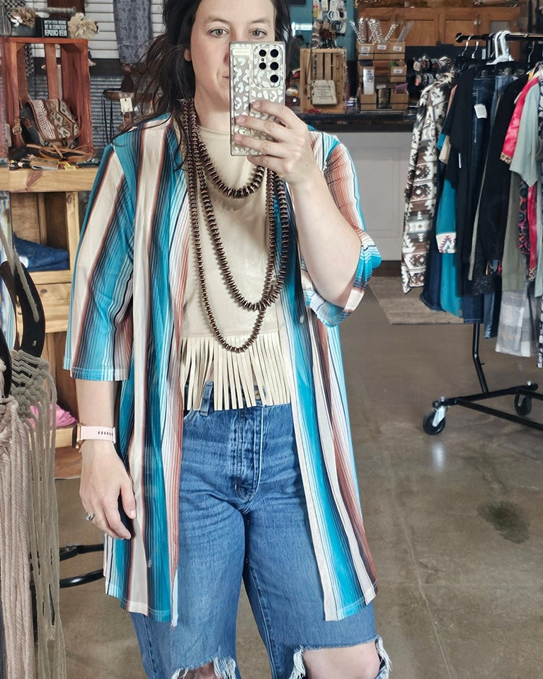Stoney Serape Kimono