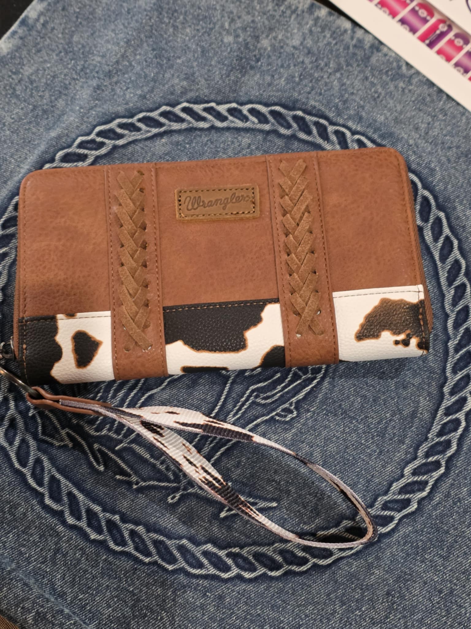 Cowprint Wrangler Wallet