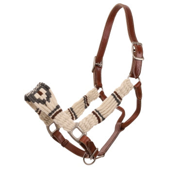 Mohair and Leather Halter