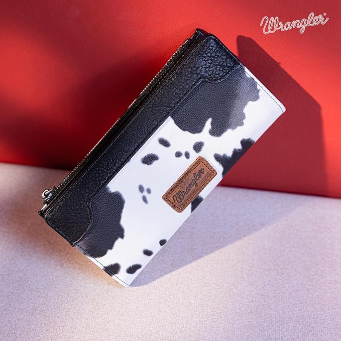 Wrangler Cowprint Wallet