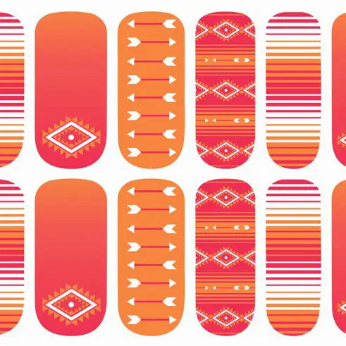 Sherbert Nail Strips