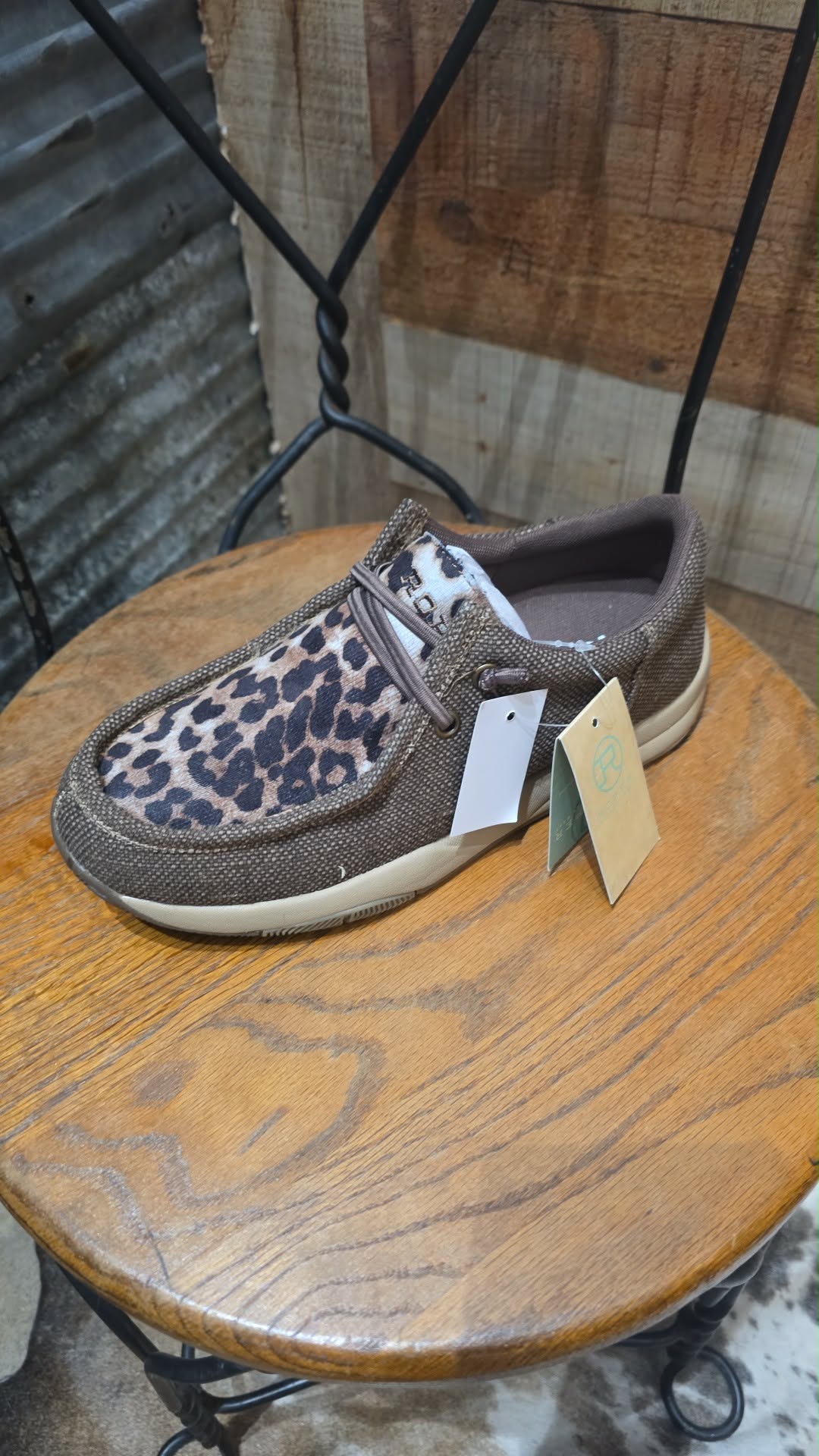 Leopard Roper Shoes