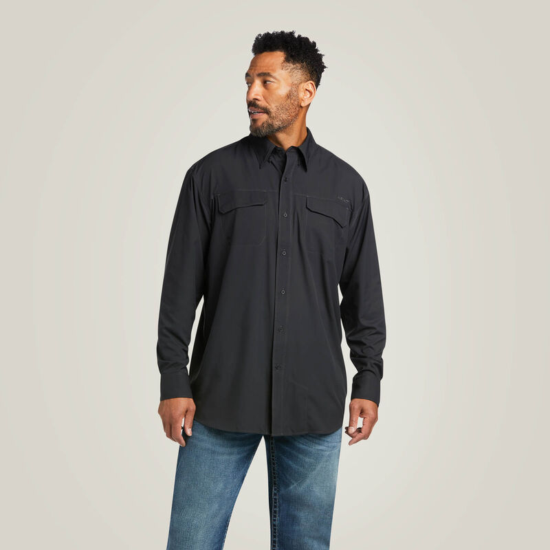 MENS VentTEK Outbound Classic Fit Shirt BLACK