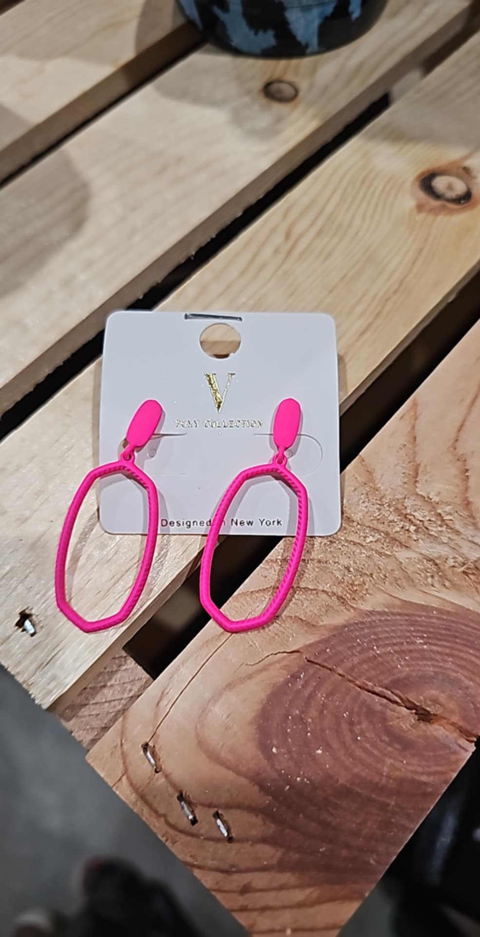 Hot Pink Earrings
