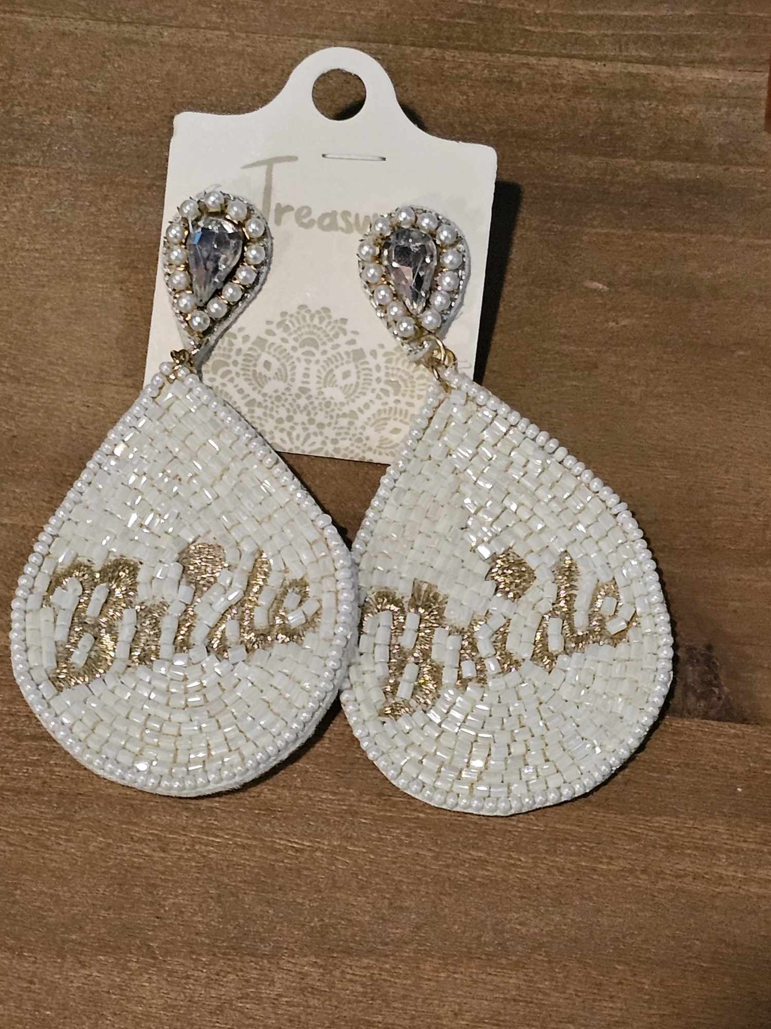 Bride Teardrop Earrings
