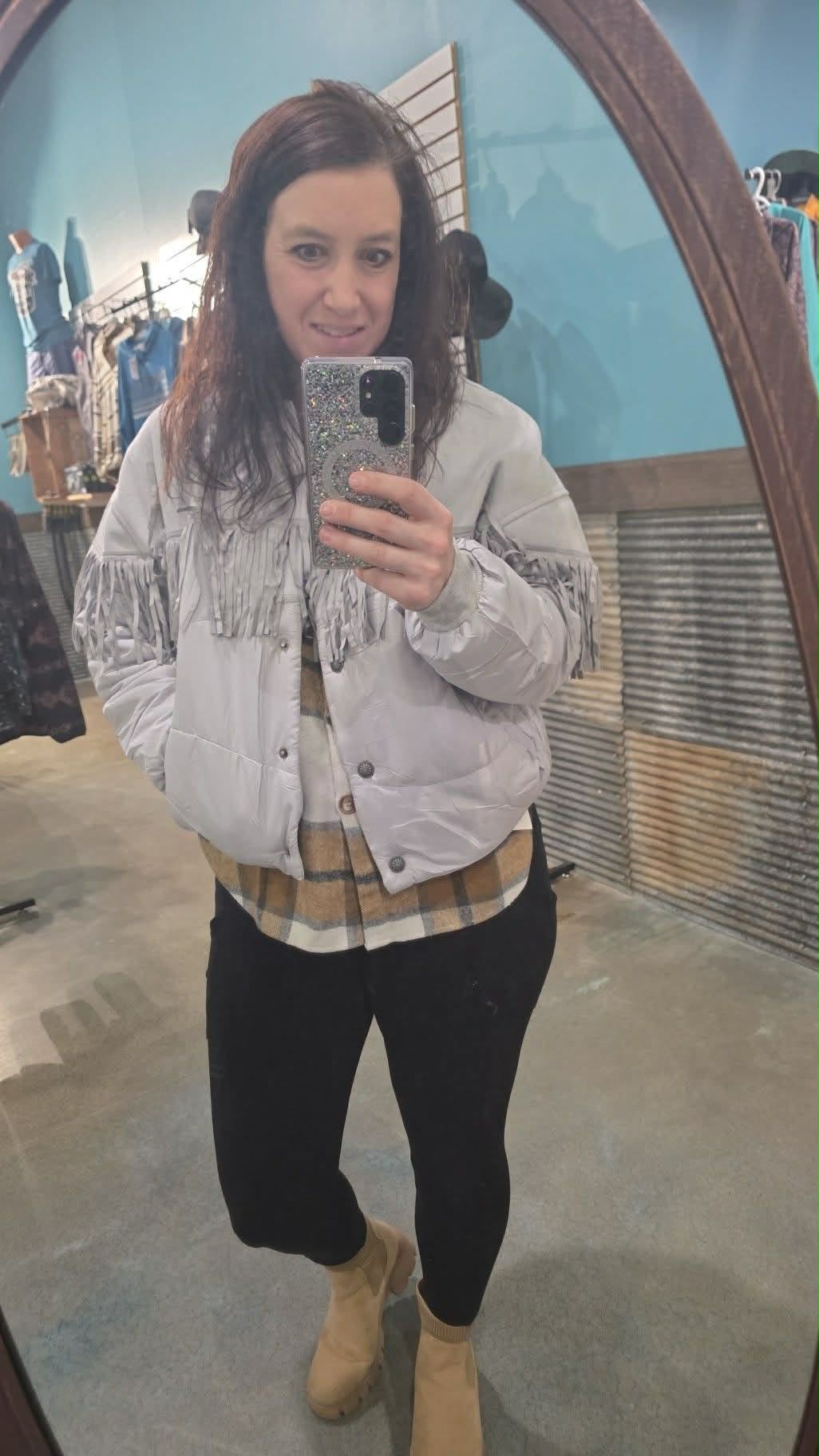 Yall Fly Jacket-Gray