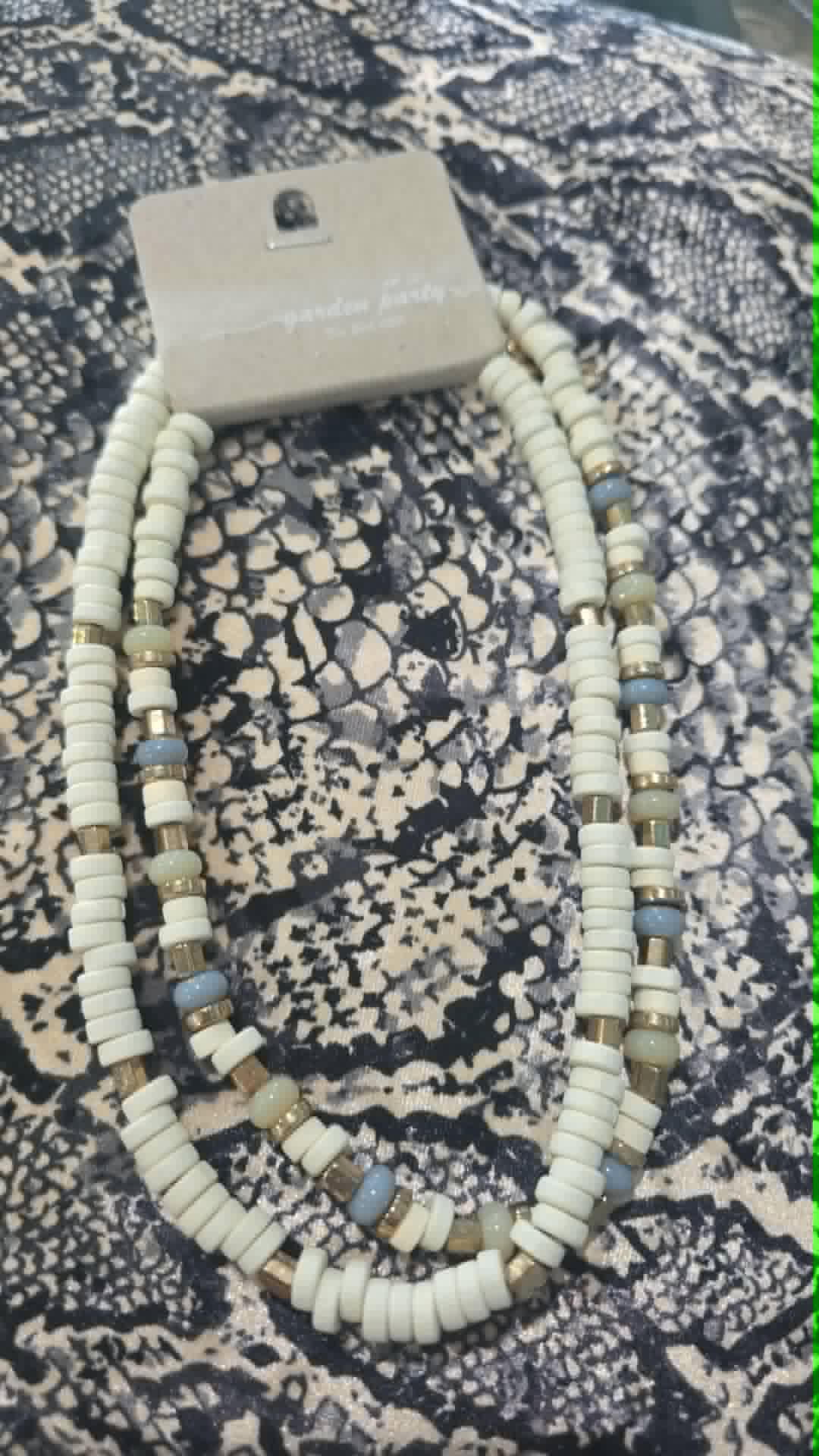 Double Beaded Necklace