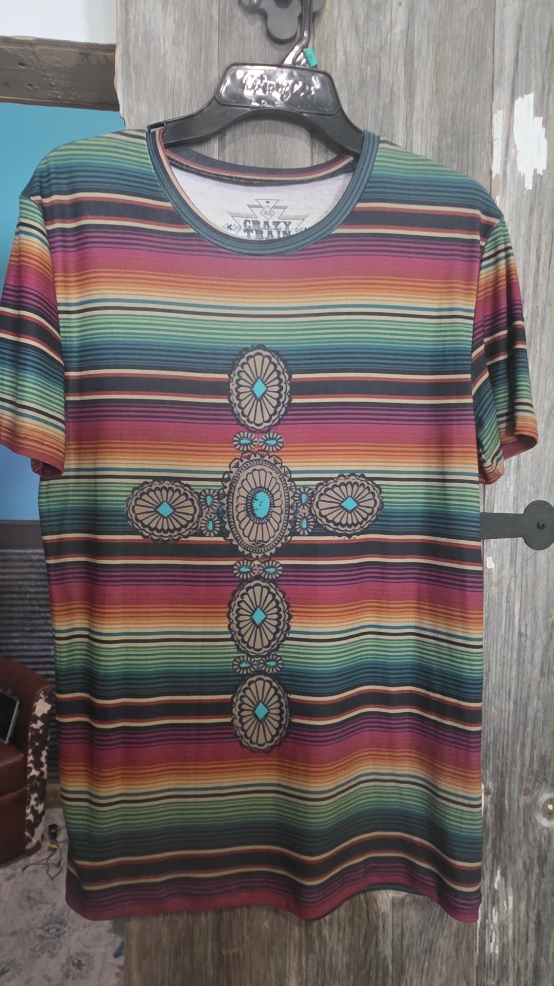 Serape Cross Tee