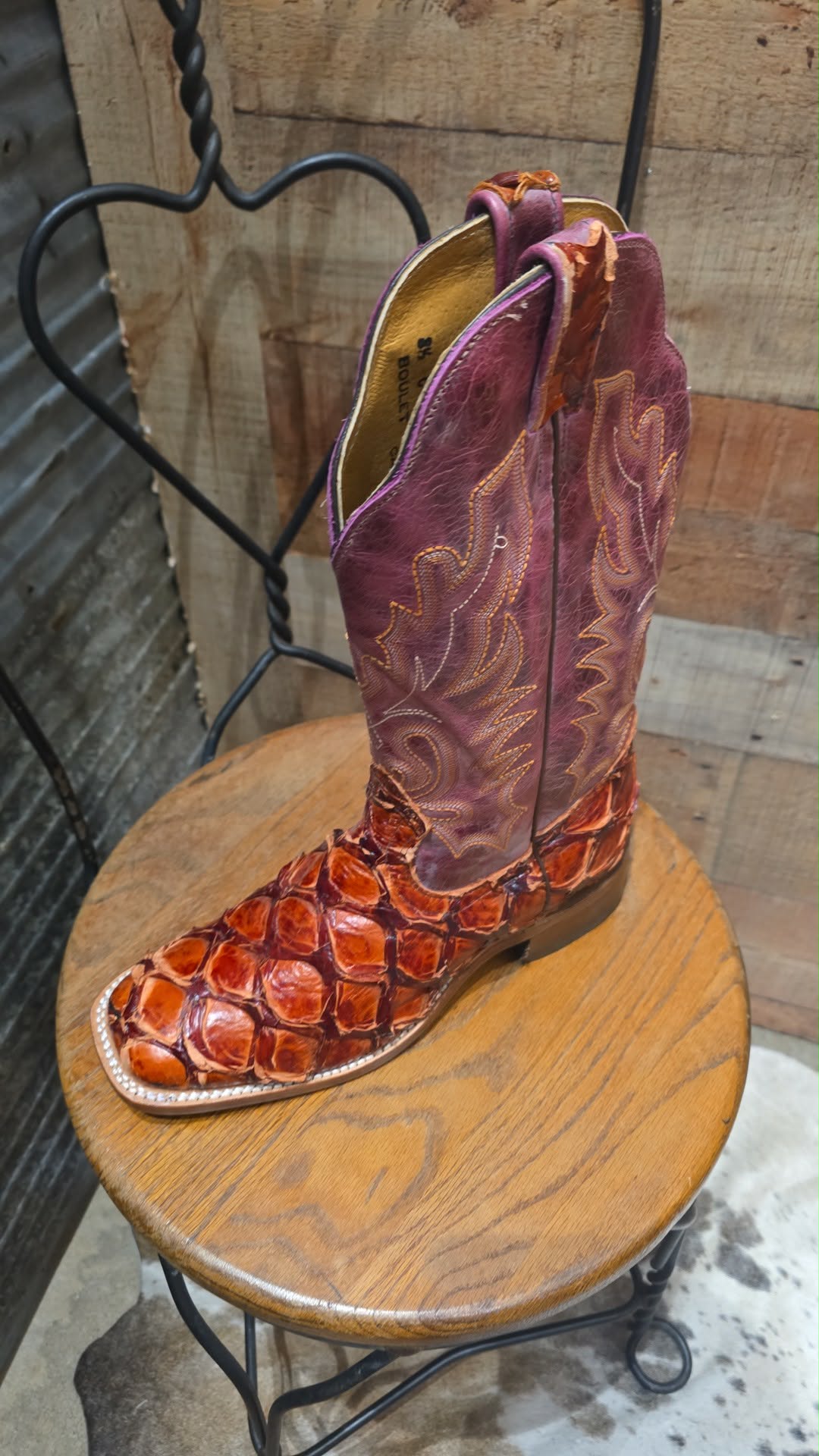 Women's Fish Pirarucu Boots