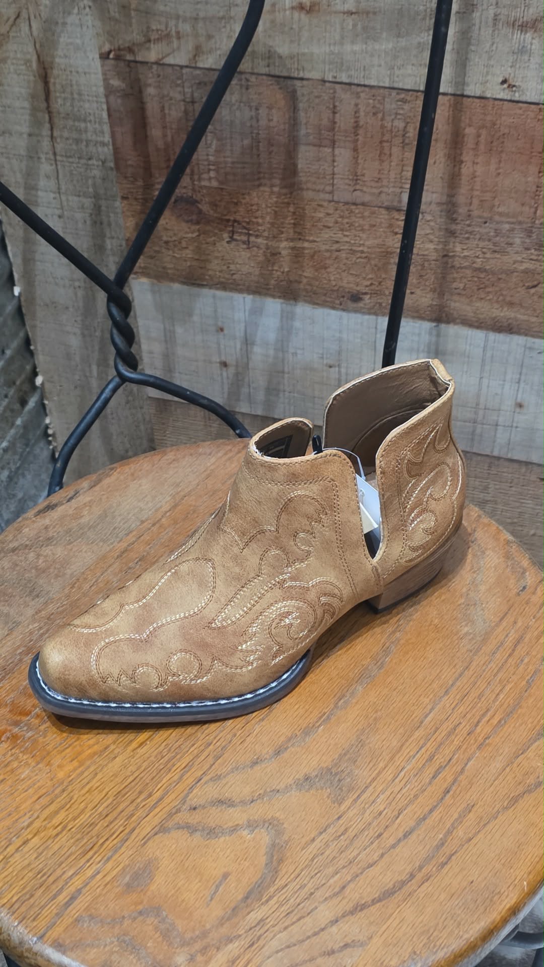 Ava Brown Booties