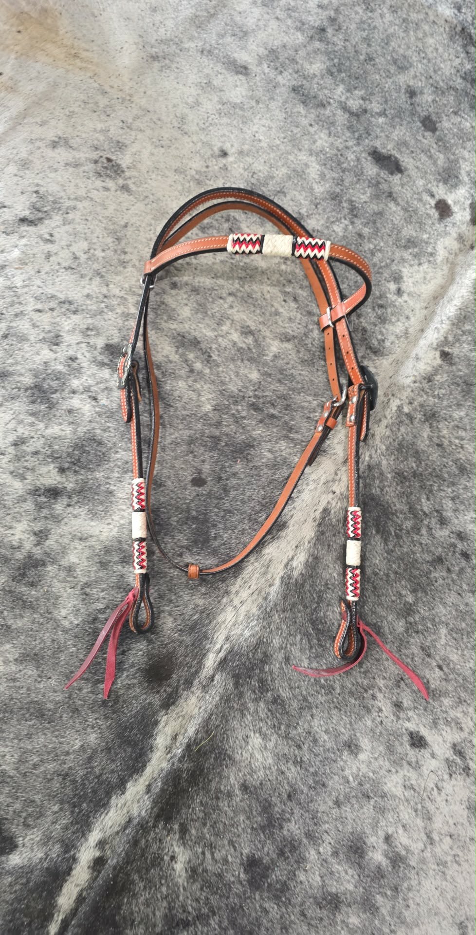 Rawhide Browband Headstall
