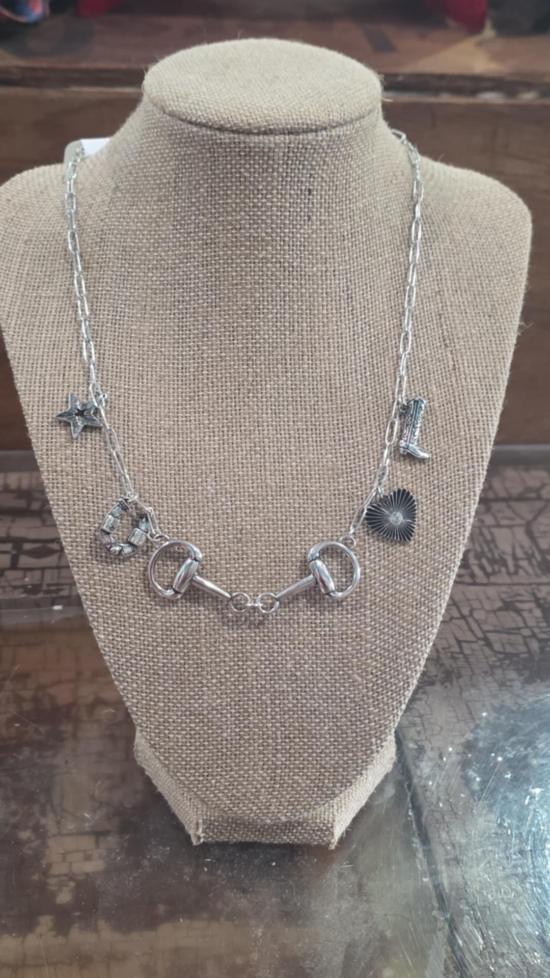 Snaffle Necklace