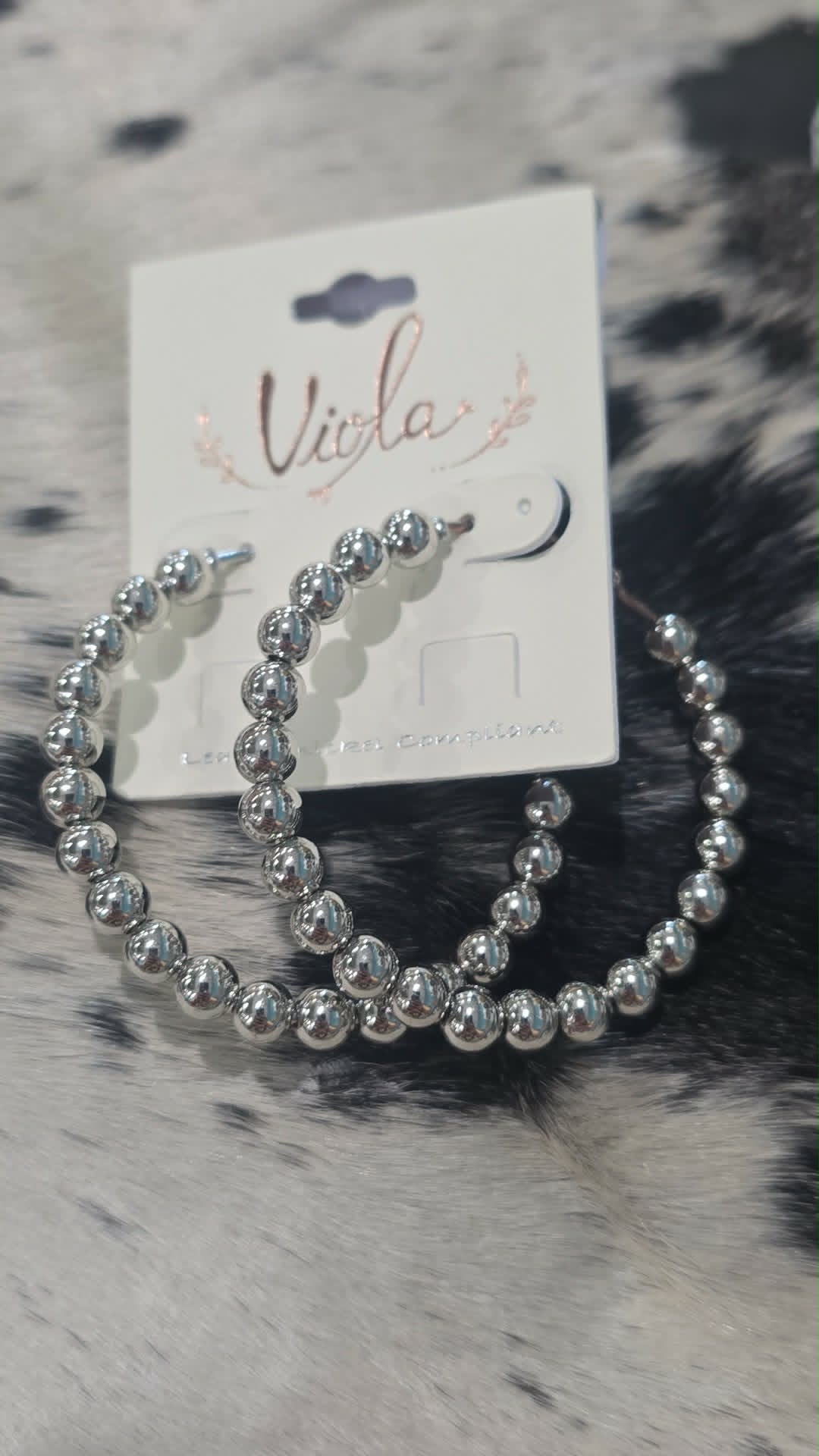 Western Bead Earrings
