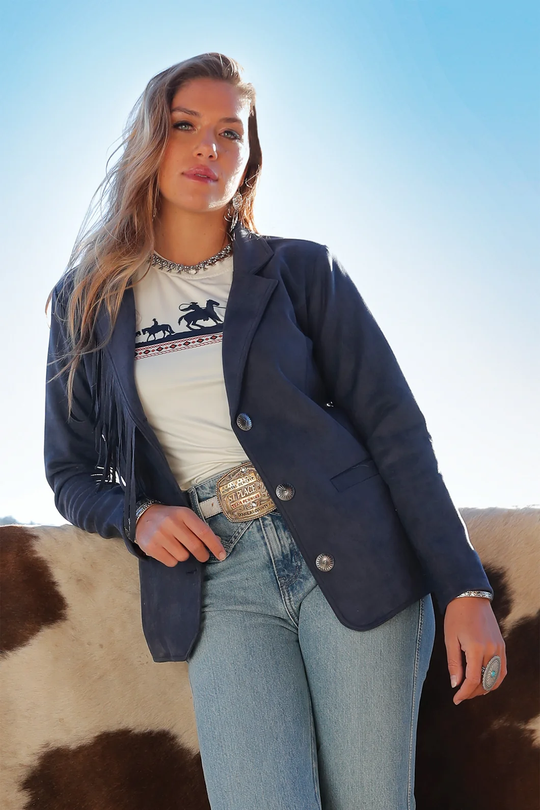 Cruel Girl Fringe Jacket