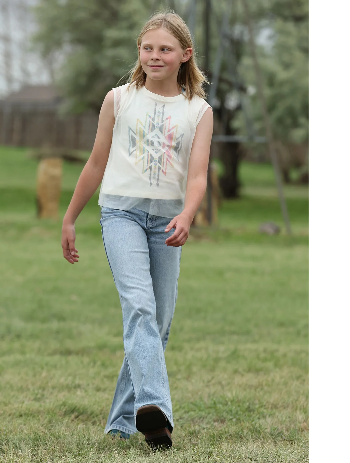 Girl's Cruel Girl Wide Leg Jeans