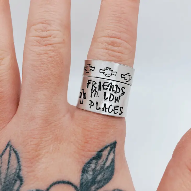 Stamped Rings