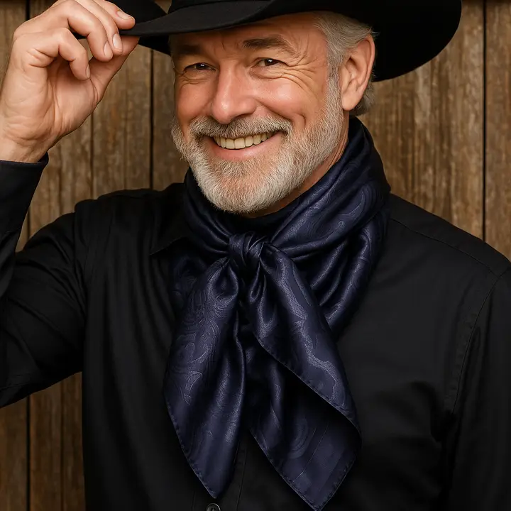 35X35" Jacquard Wild Rag