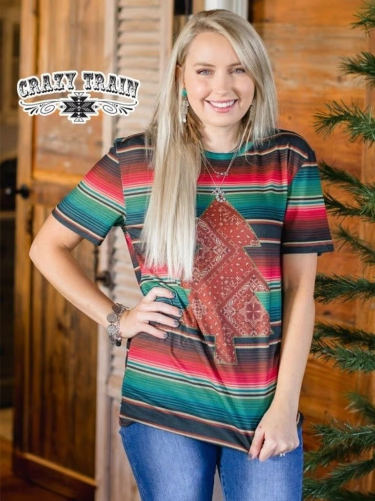 Serape Christmas Tree Top
