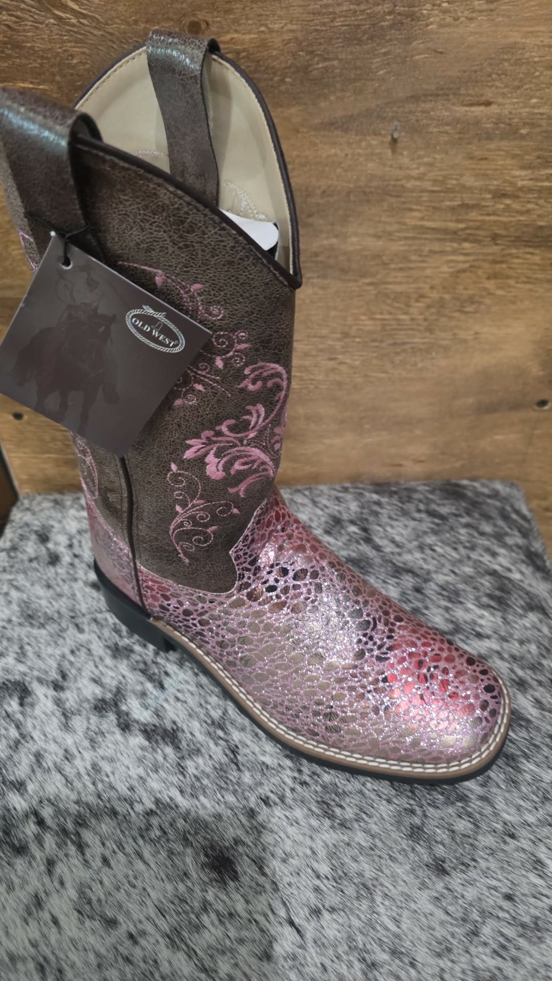 Girl's Pink Boots