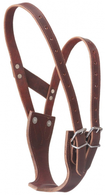 Horse Leather Comfort Cribbing Collar