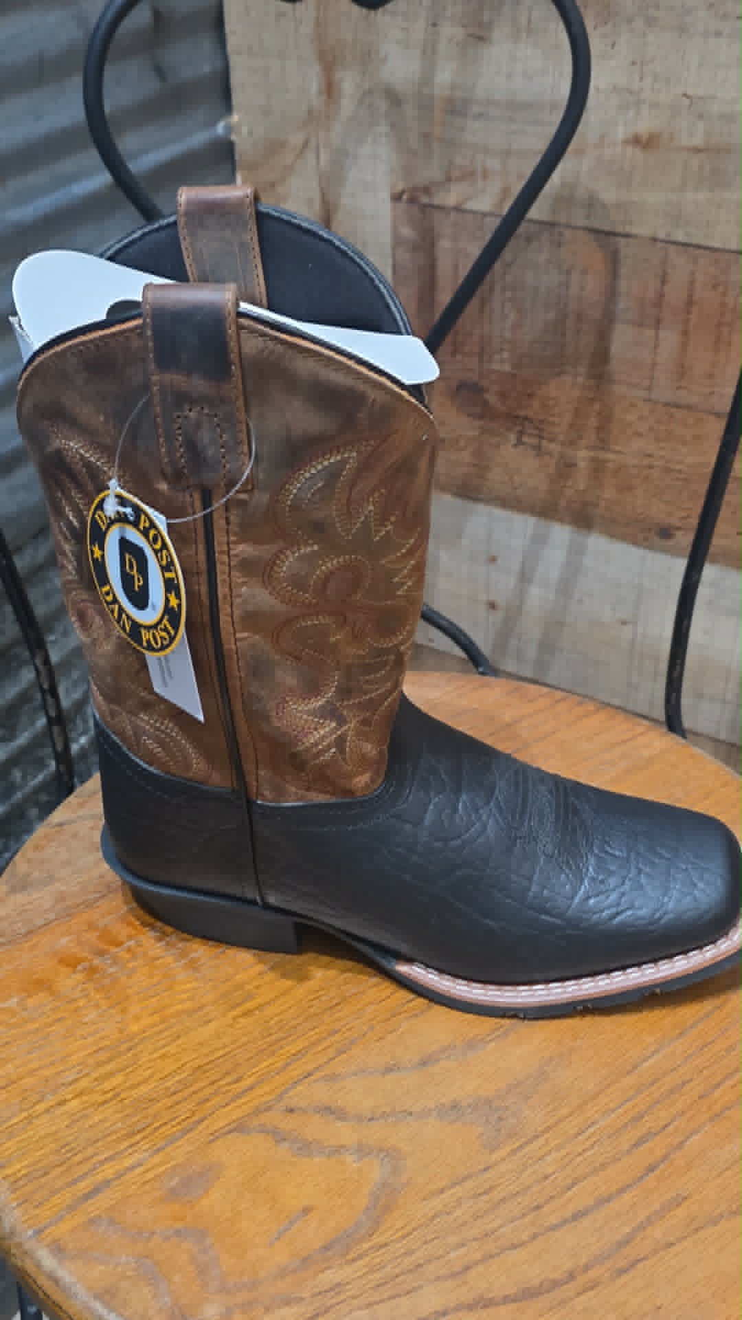 Youth Black Rust Boots