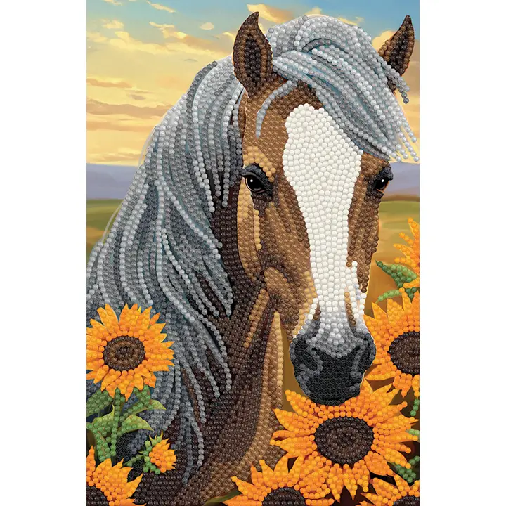 Horse - Diamond Painting Crystal Art Notebook Kit