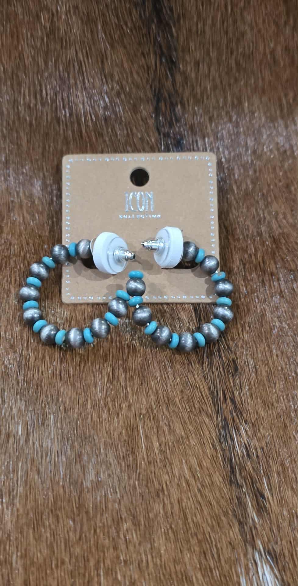 Western Bead Earrings