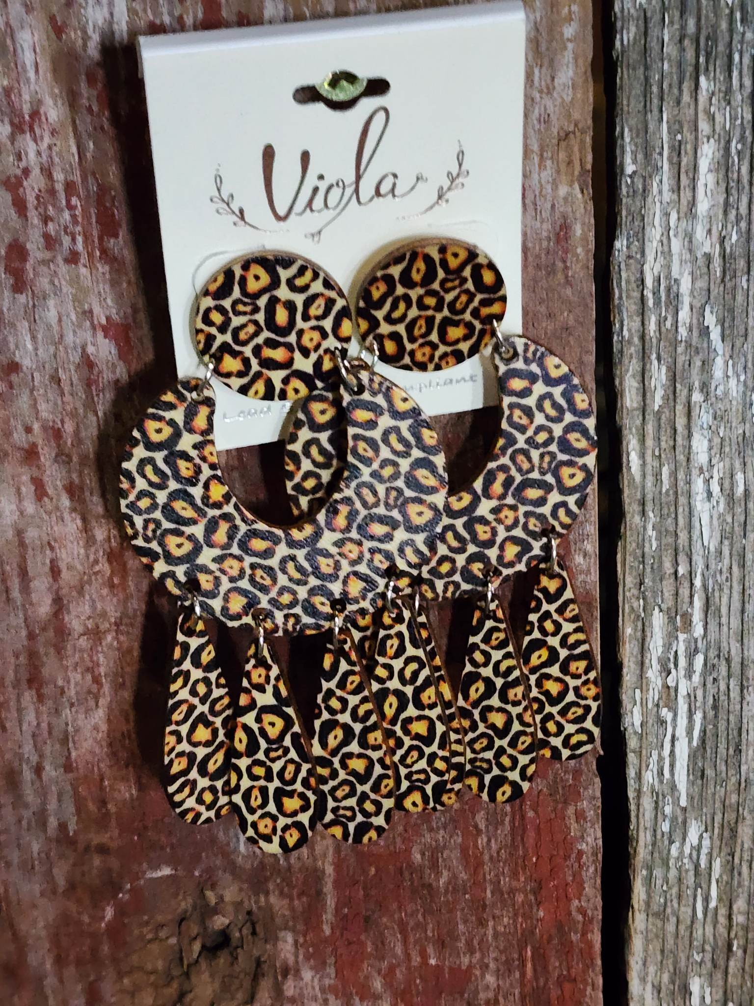 Cheeky Cheetah Earrings