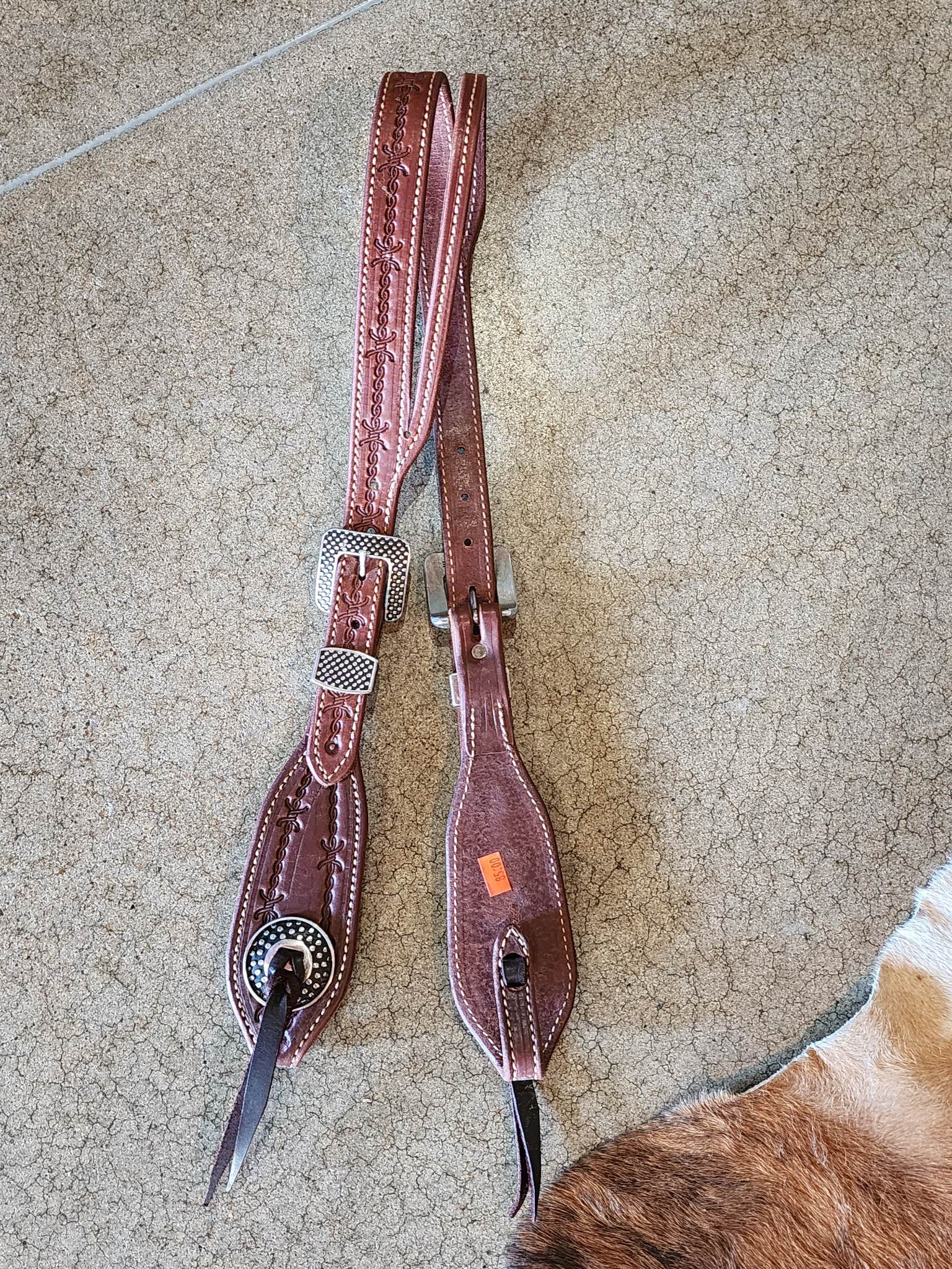 Barbed Wire One Ear Headstall