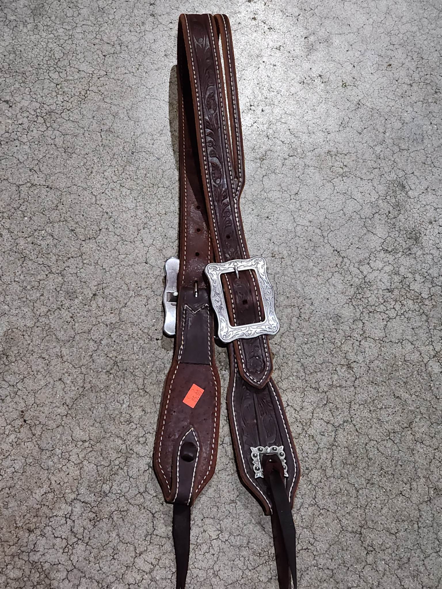 Floral Tooled One Ear Headstall
