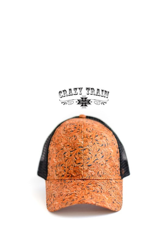 Leather Lady Cap