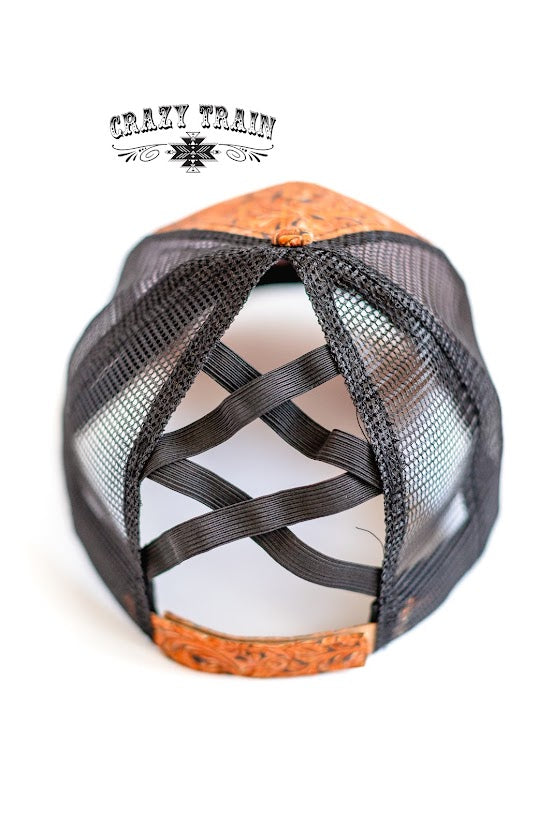 Leather Lady Cap