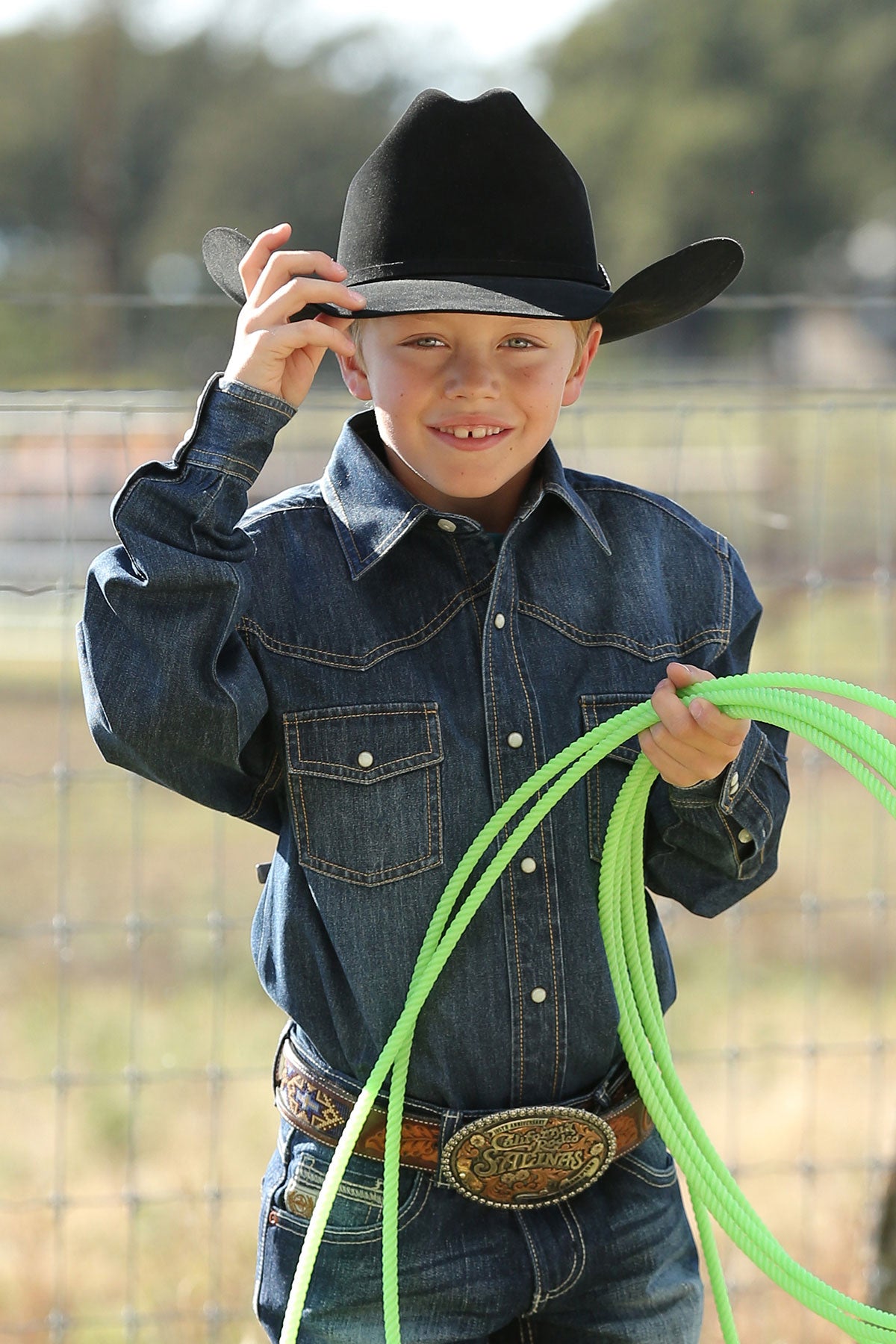 Boy's Longsleeve Denim Shirt